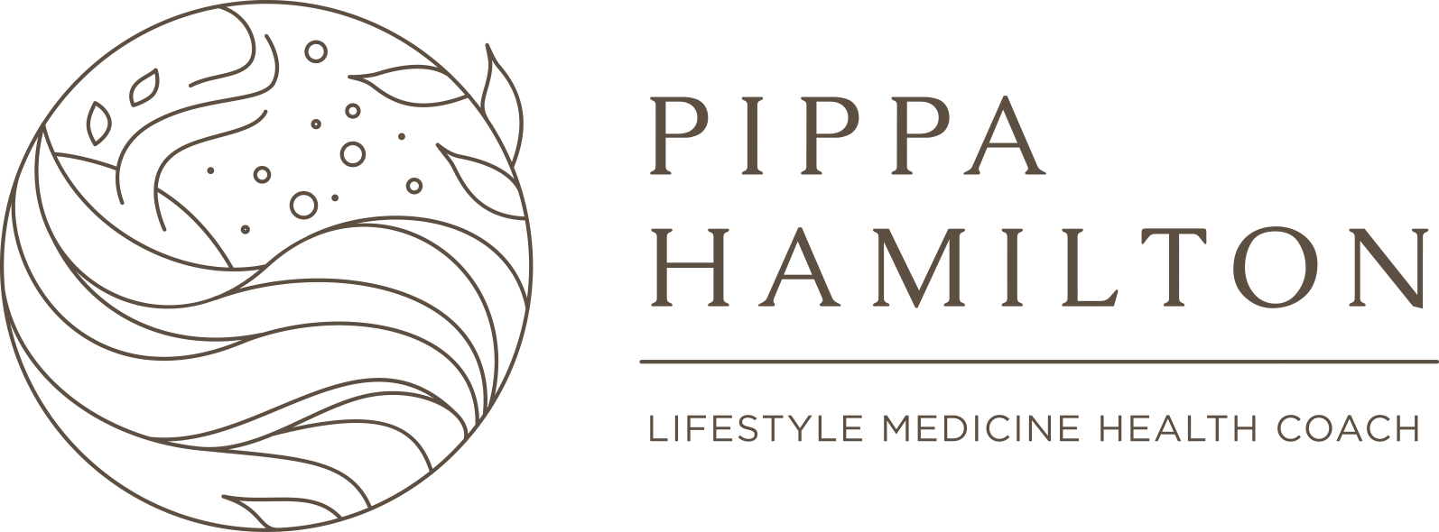 pippahamilton logo landscape brown